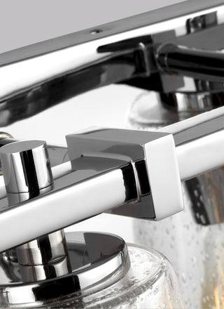 Mercer 4-Light Vanity, Chrome