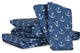 Anchors by David Hart Sheet Set, Navy, Twin XL