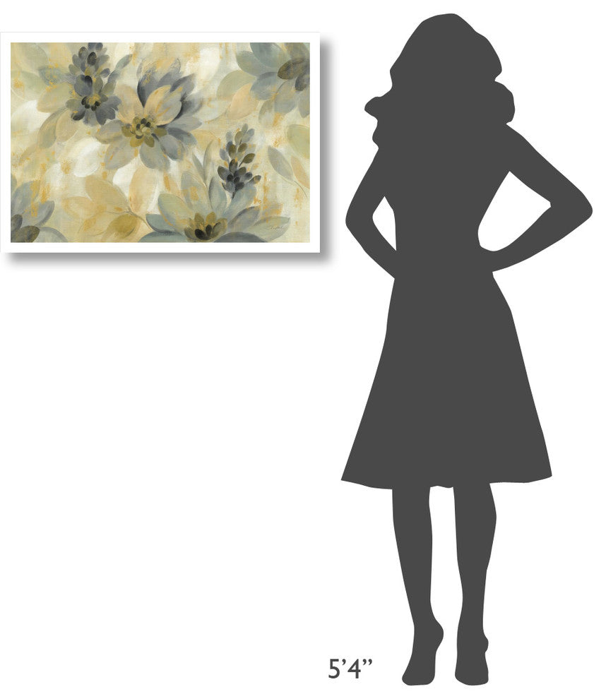 "Secret Garden" Digital Paper Print by Silvia Vassileva, 32"x22"