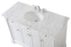 Home Living 48" Single Bathroom Vanity, White