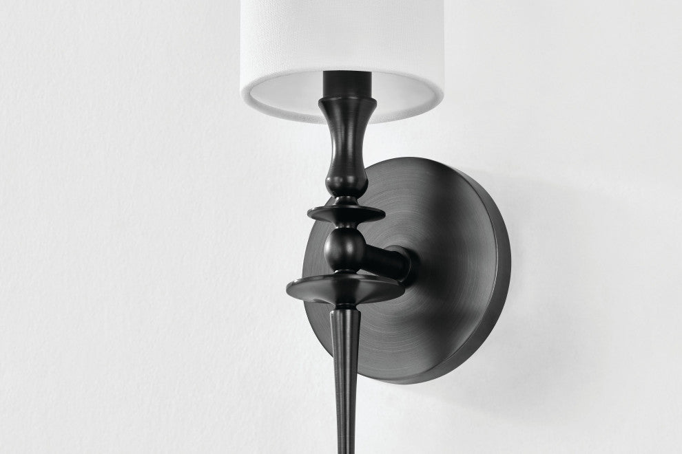 Guilford 19.75" High Distressed Bronze Wall Sconce