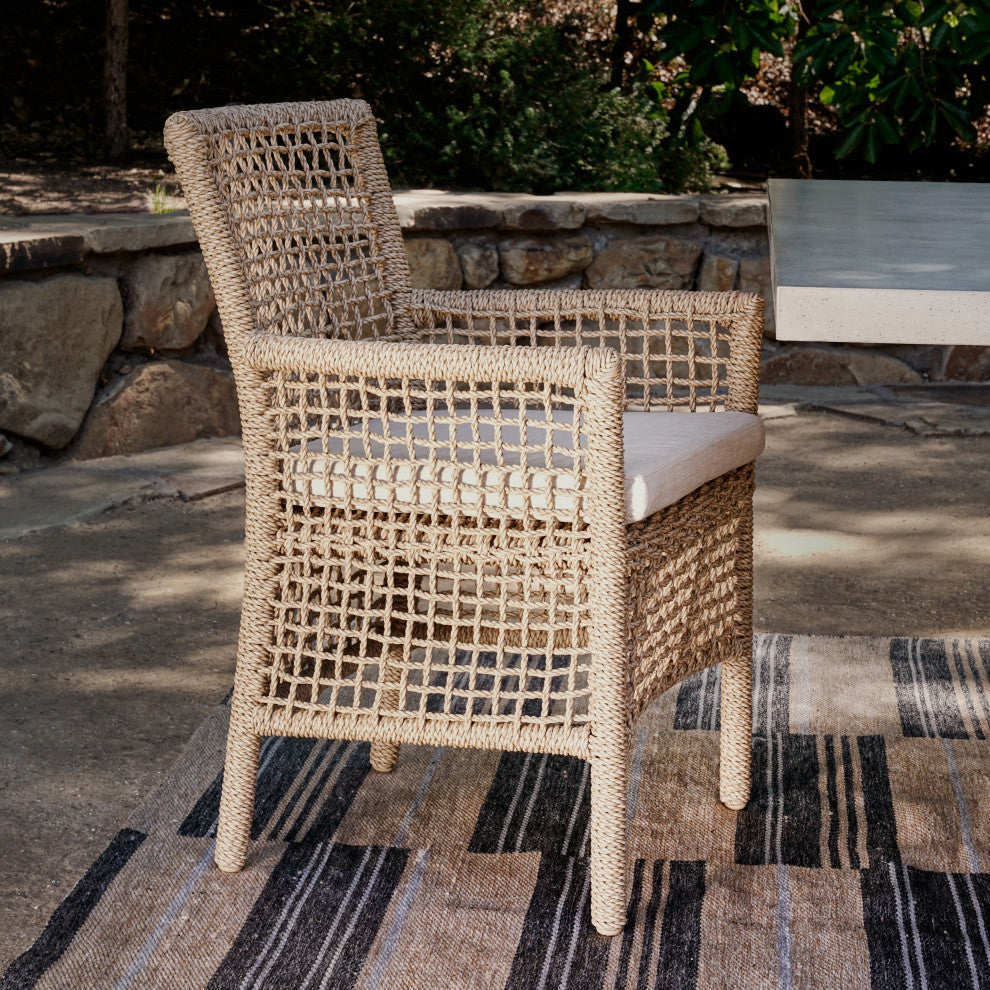 Brisbane Outdoor Dining Chair Natural