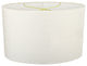 Aspen Creative 37021 Oval Hardback Shaped Spider Lamp Shade in Off-White