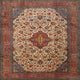 Ahgly Company Indoor Square Traditional Area Rugs, 3' Square