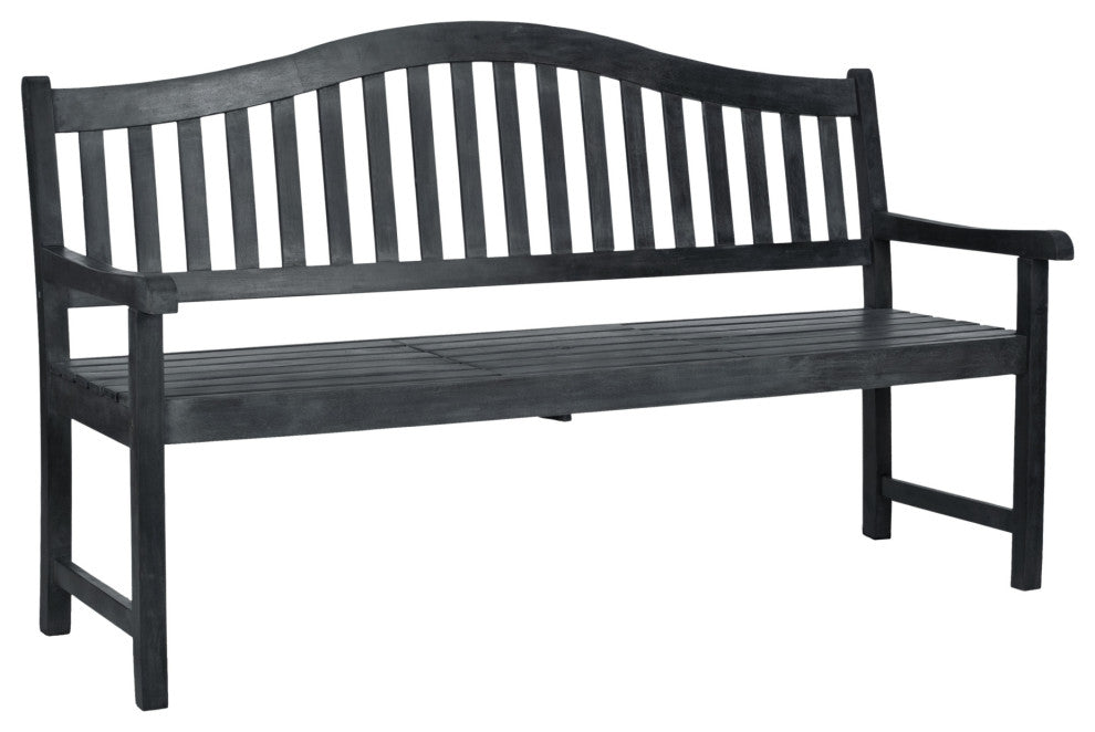 Safavieh Mischa Bench, Dark Slate Gray