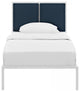 Della Twin Fabric Bed