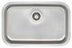 Blanco Stellar ADA Single Bowl Kitchen Sink, Stainless Steel