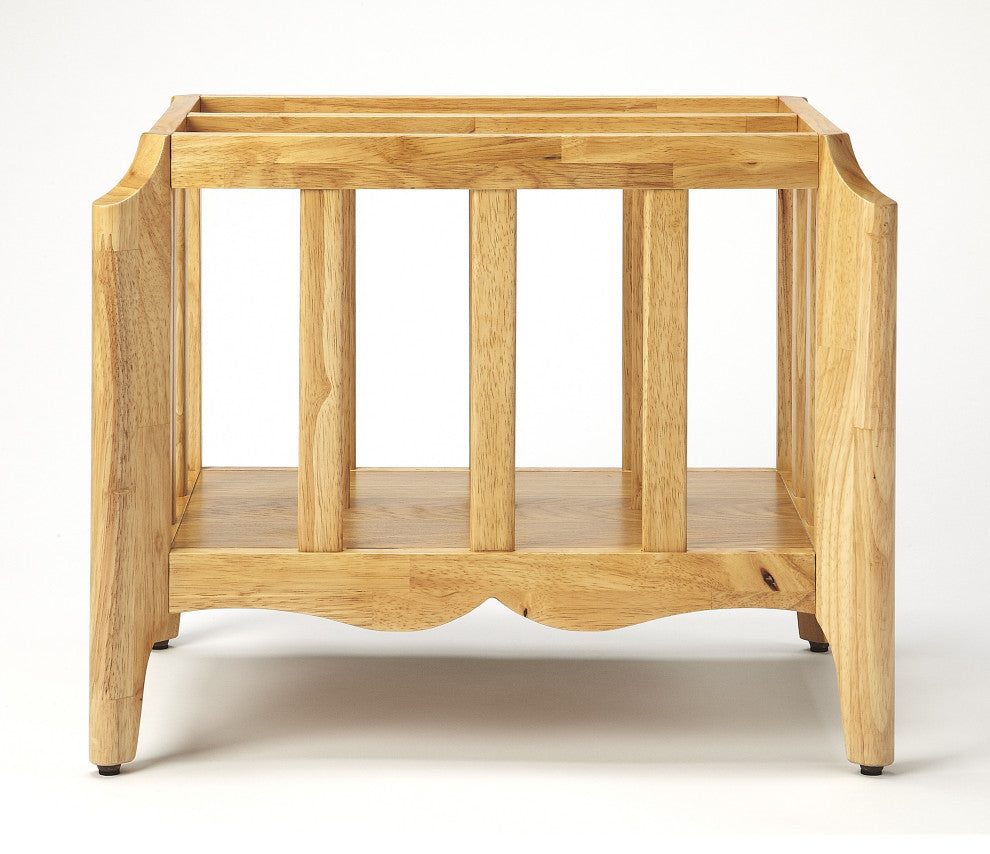 Butler Wilshire Natural Mango Magazine Basket