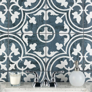 Cassis Arte Black Night Porcelain Floor and Wall Tile