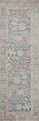 Loloi II Elysium Graphite / Multi 2'-6" x 12'-0" Runner Rug