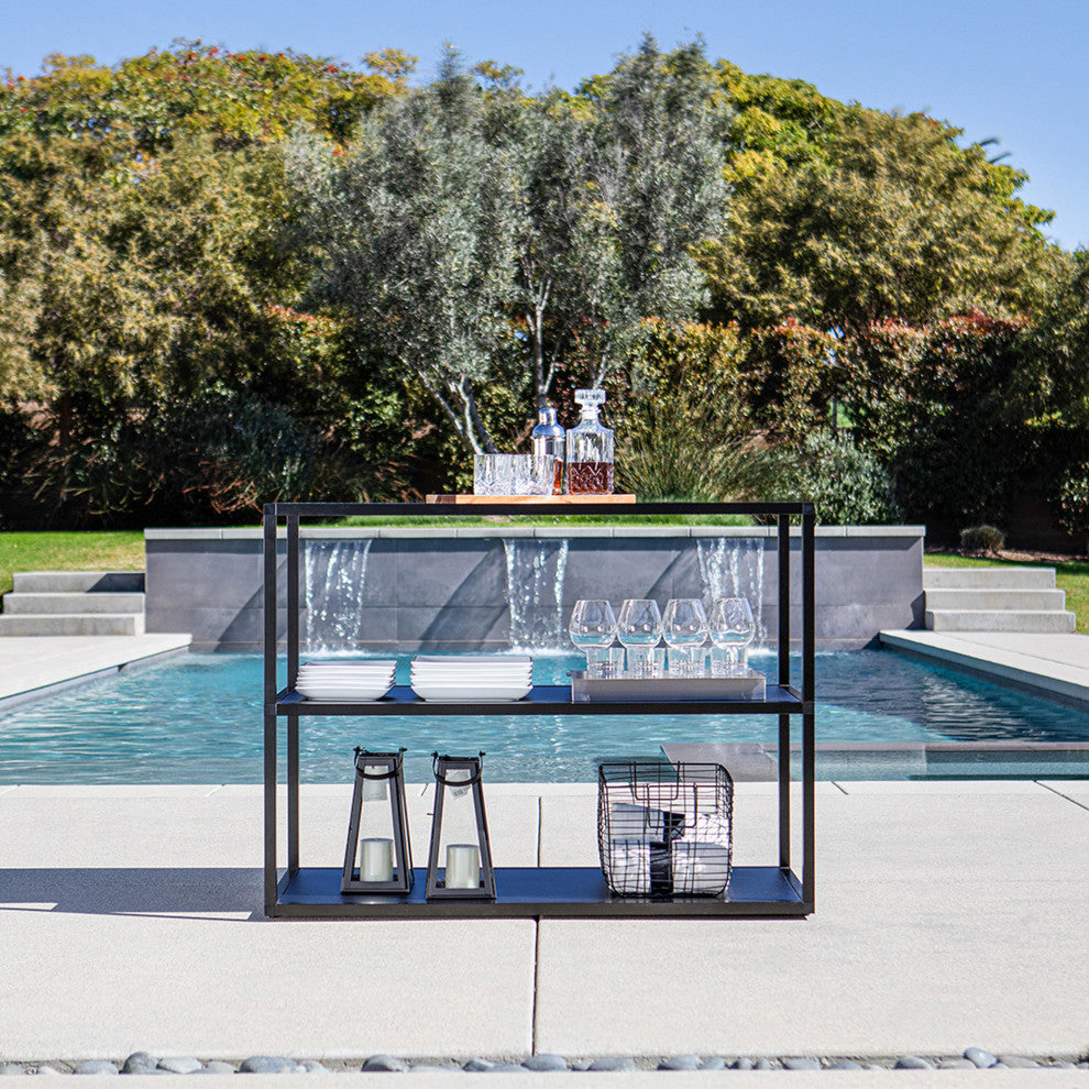 Outdoor Kitchen Series Counter Long, Stainless Steel