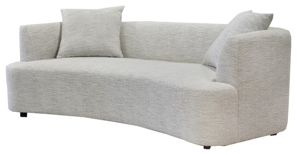 Isabella Upholstered 93" Sofa, Beige