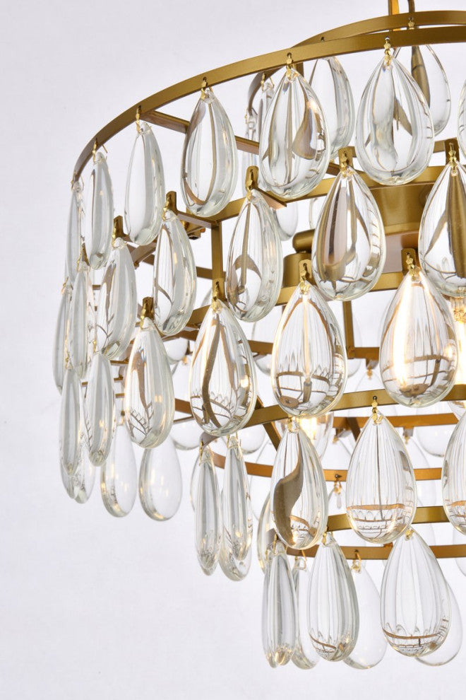 Murphy 16" Pendant, Brass