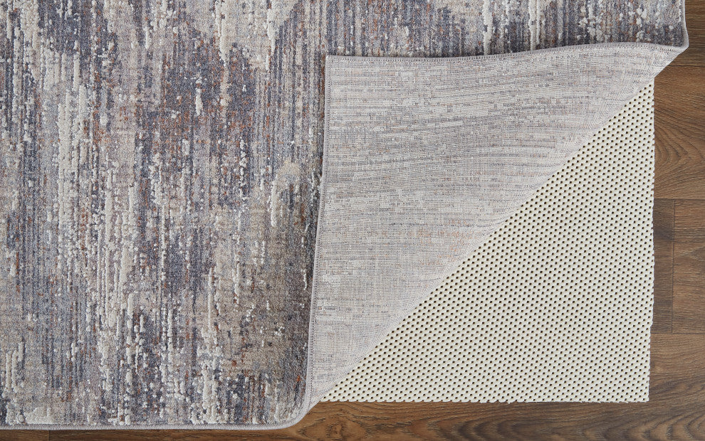 Weave & Wander Inger Rug, Gray/Beige, 10' X 13' Rug