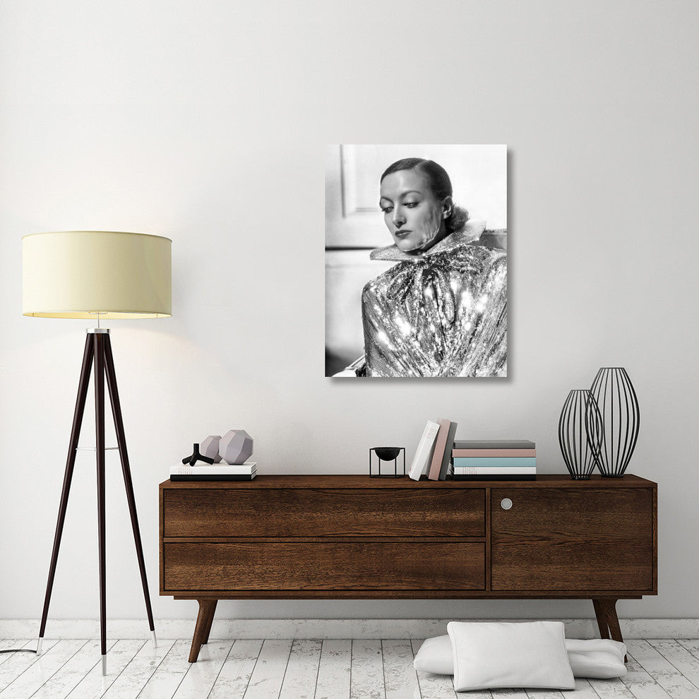 "Joan Crawford" Stretched Canvas Giclee by Hollywood Photo Archive, 31x40"