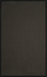 Safavieh Natural Fiber Nf131D Rug, Anthracite/Black, 5'0"x8'0"
