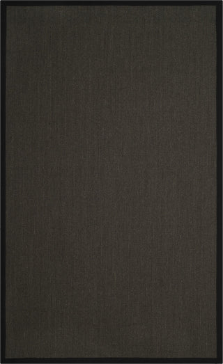 Safavieh Natural Fiber Nf131D Rug, Anthracite/Black, 5'0"x8'0"