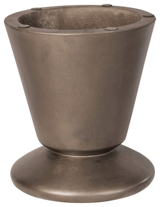 Misha Concrete Mineral Side Table, Bronze