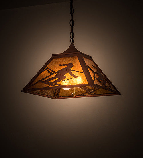 16 Square Alpine Pendant