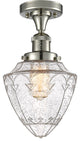 Innovations 517-1CH-PN-G664-7 1 Light Semi-Flush Mount, Polished Nickel