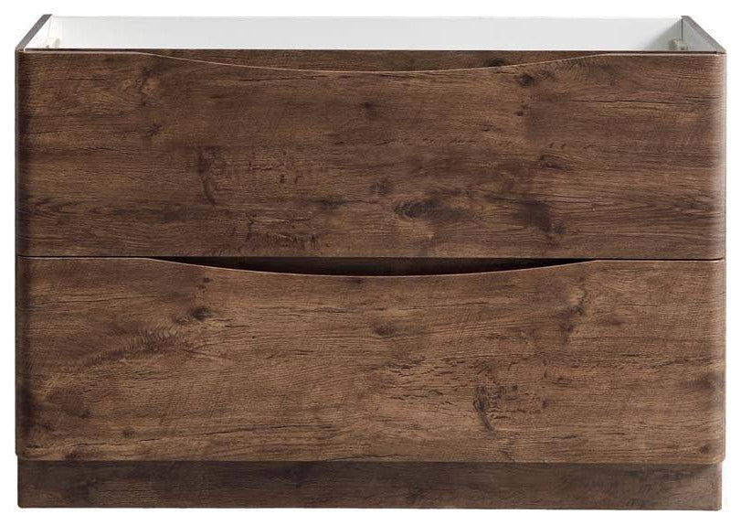 Fresca FCB9148RW Tuscany 48" Rosewood Free Standing Modern Bathroom Cabinet