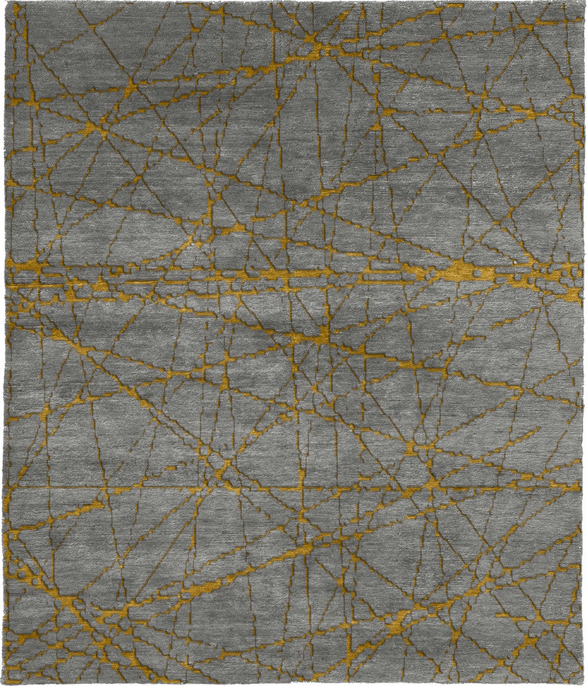 Taboo E Hand Knotted Tibetan Rug, 6' Round
