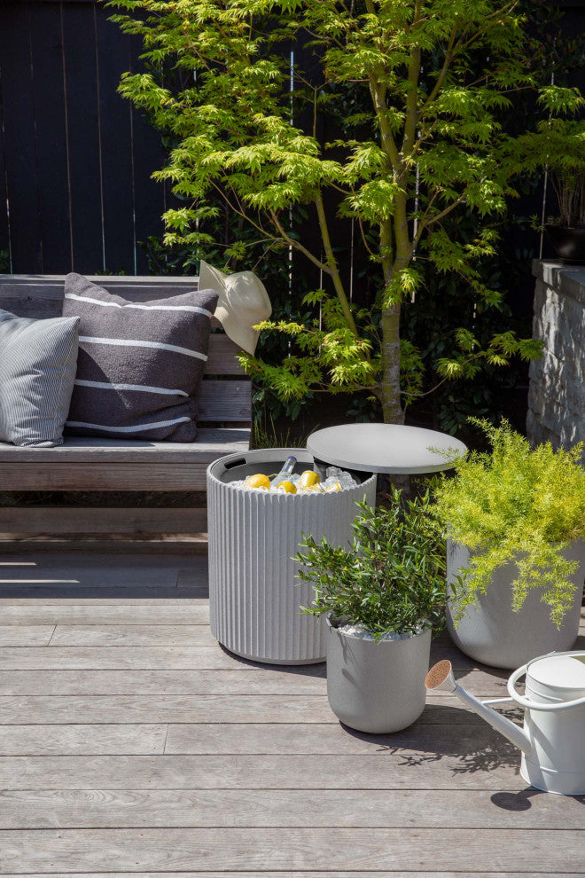 Veradek Chill Side Table, Gray