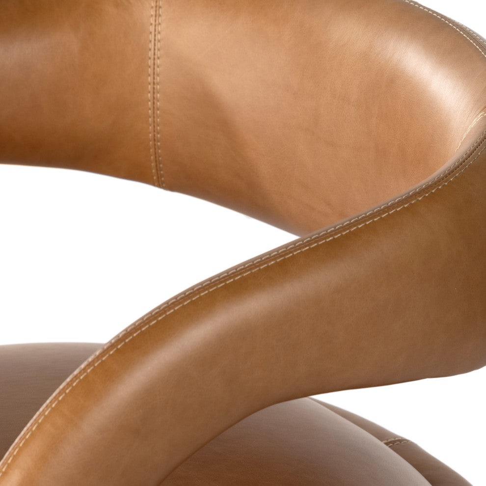 Hawkins Swivel Chair-Sonoma Butterscotch