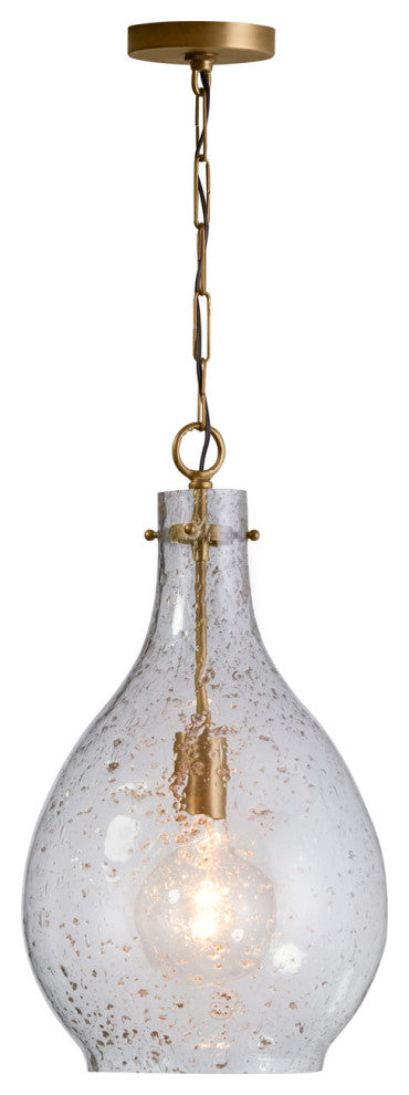 Capital Lighting 333813-472 1 Light 21-1/2" Tall Pendant - Patinaed Brass