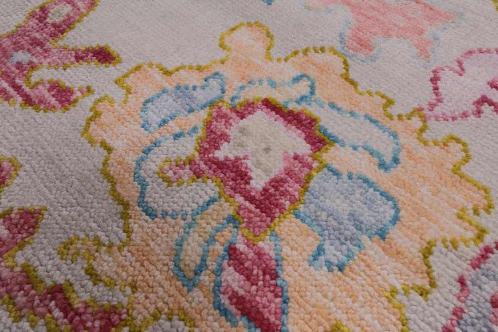 8' 11" X 12' 1" Turkish Oushak Handmade Wool Rug - Q16082