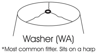 16" Ivory Slanted Rectangle Bell Monay Shantung Lampshade