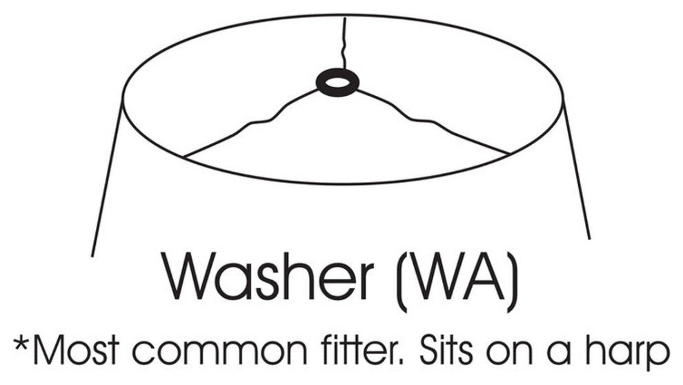 16" Ivory Slanted Rectangle Bell Monay Shantung Lampshade