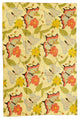 Butterfly Modern Silk Rug / Tapestry Hand Embroidered 6ft X 4ft