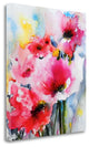 "Summer Poppies II" By Karin Johannesson, Giclee Print on Gallery Wrap Canvas