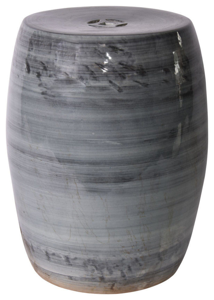 Iron Gray Village Garden Stool
