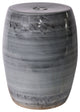 Iron Gray Village Garden Stool