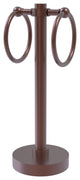 Vanity Top 2 Towel Ring, Antique Copper