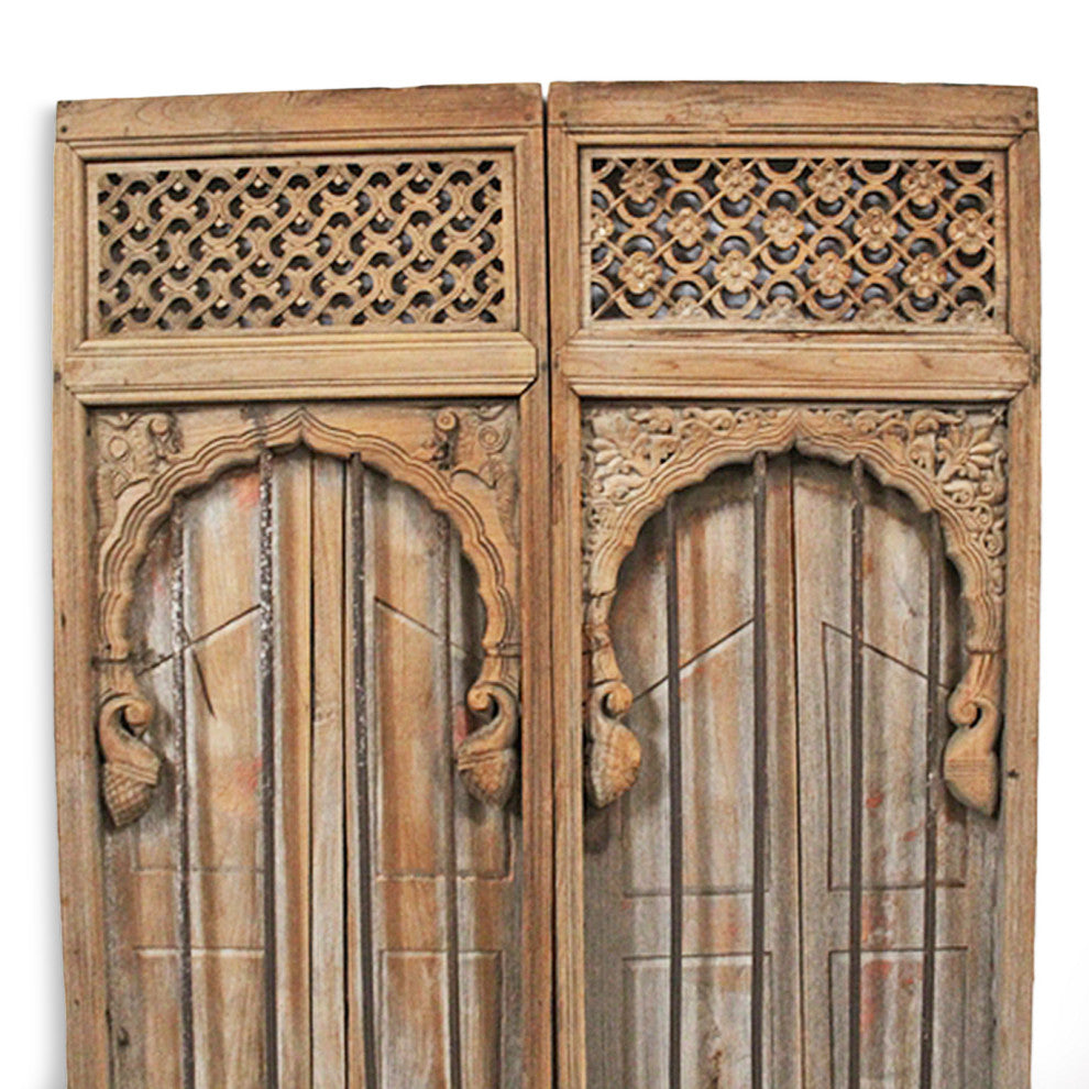 Consigned Architectural Indian Window Facade