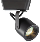 WAC Lighting Low Voltage Track Fixture, 50W, Black, J Track