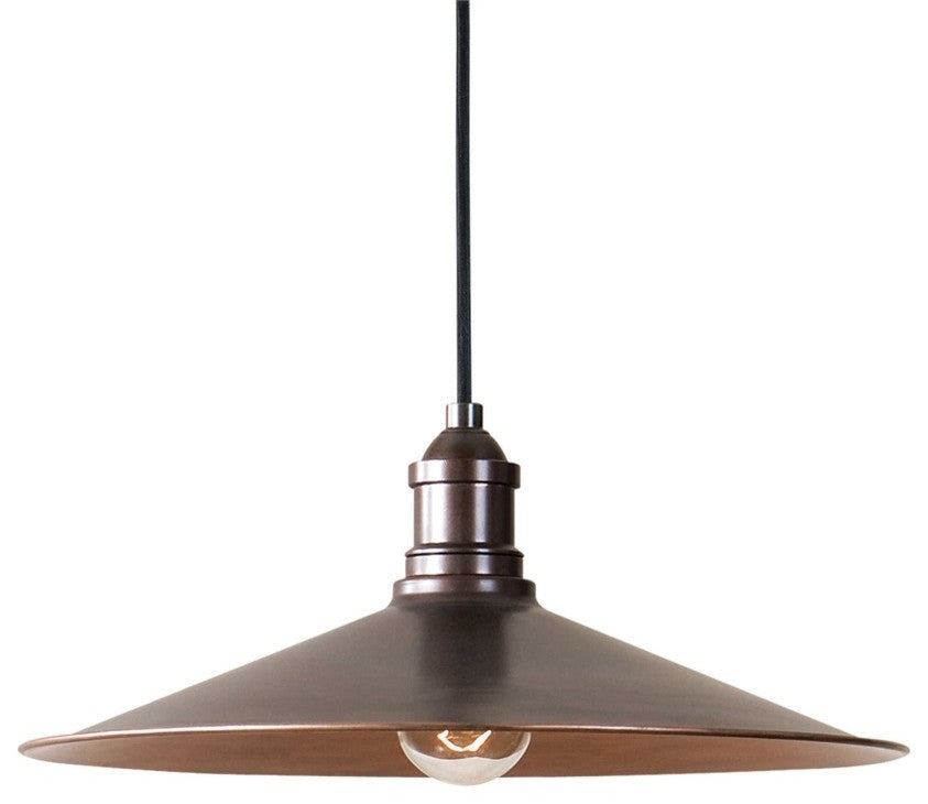Barnstead 1-Light Copper Pendant By Designer Carolyn Kinder