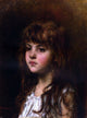 Alexei Alexeievich Harlamoff Sonia, Gallery Wrapped Canvas Print, 21"x28"