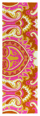Surya Skye SKE-4003 8'x10' Rug, Fuschia/Mustard/Burnt Orange