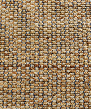Indigo Stitching Organic Jute Area Rug, 9'x12'