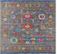 9' Square Turkish Oushak Handmade Wool Rug - Q15583