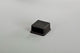 Square Adhesive Cabinet & Furniture Rubber Pads-BS04 .780"x.380"-25pcs, Black