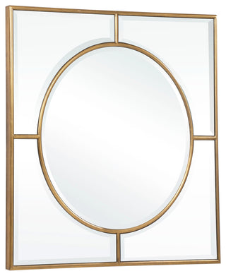 Uttermost Stanford Gold Square Mirror