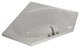 Venzi Luna 60"x60" Corner Air Jetted Bathtub With Center Drain By Atlantis