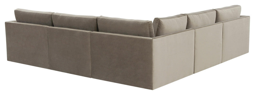 Willow Taupe Modular L Sectional