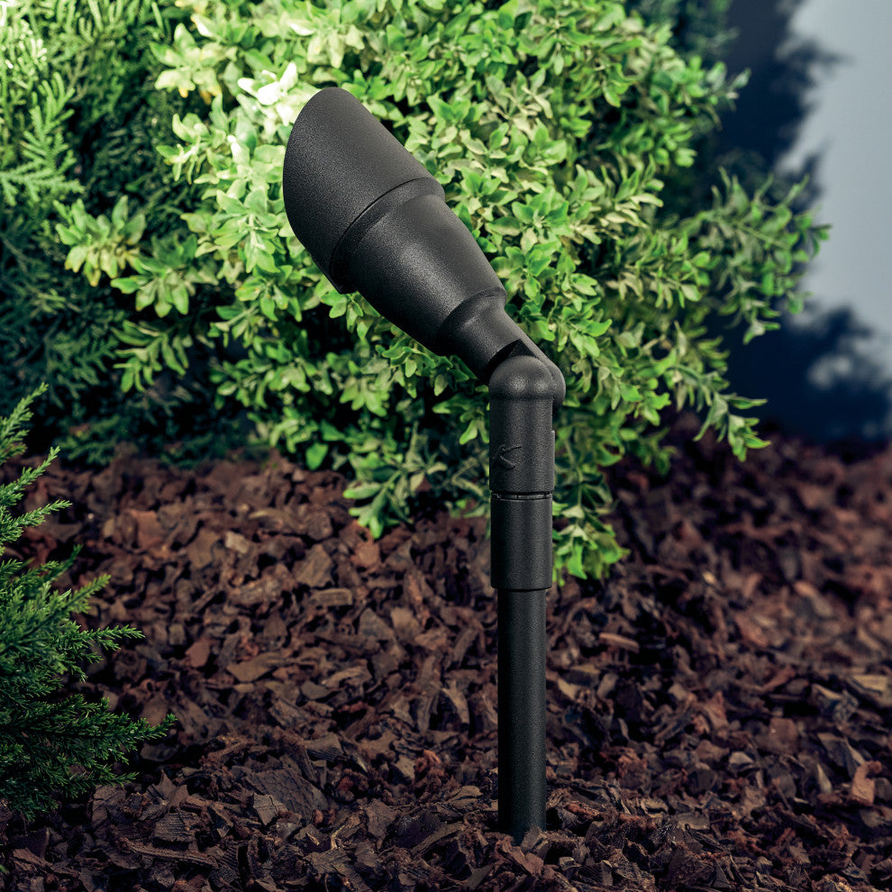 Textured Black 3" Accent 1--Light 12V