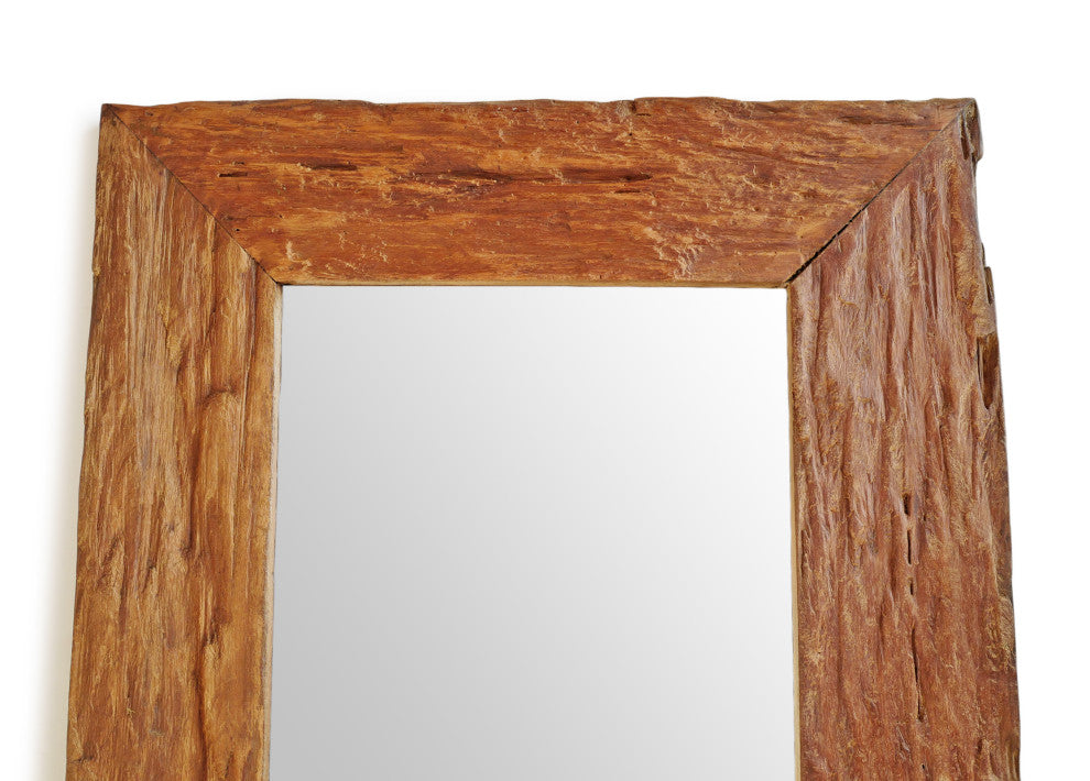 Reclaimed Old Wood Mirror 1